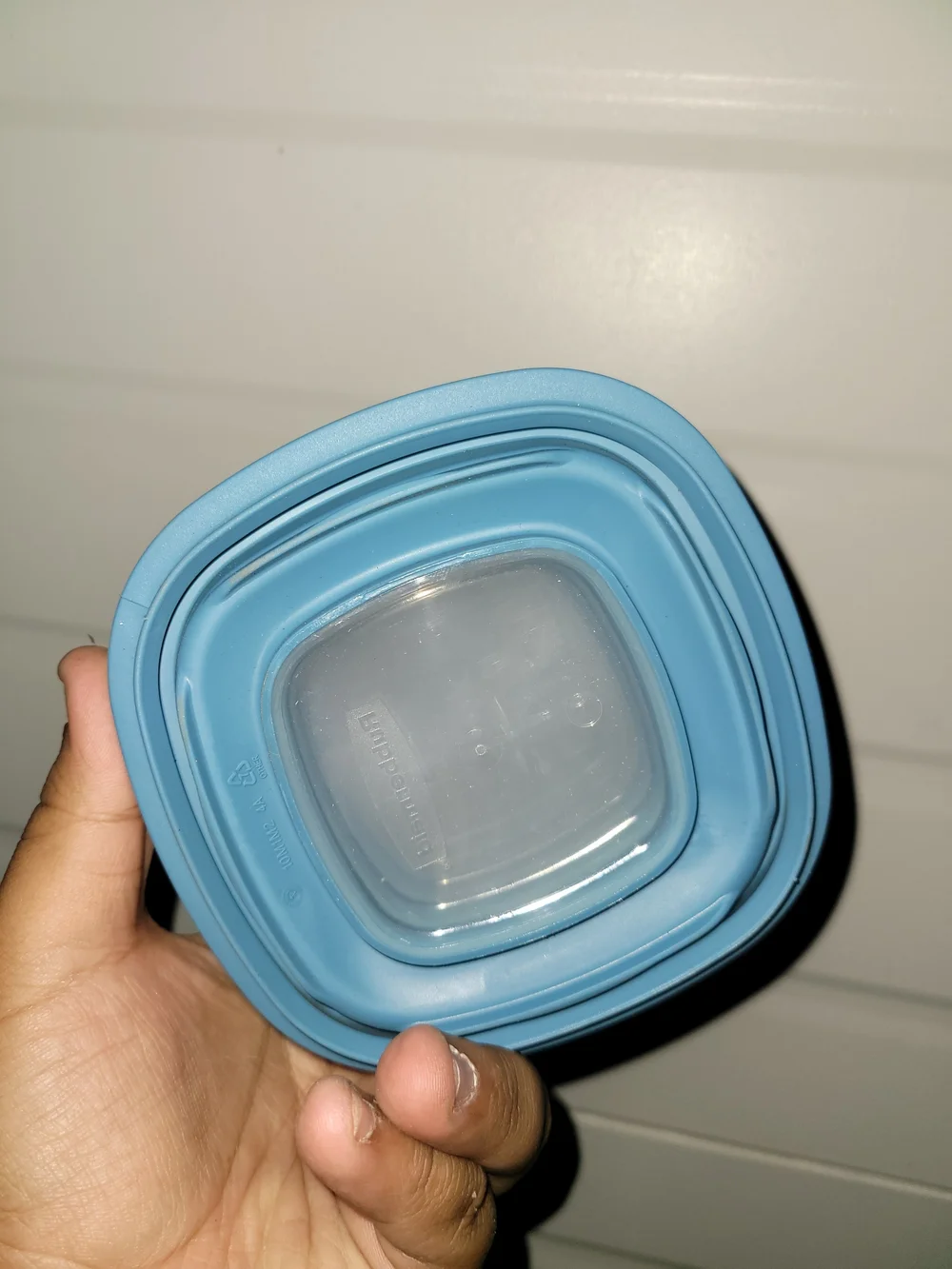 x5 Rubbermaid Premier Replacement Blue Lid 10M1M2 Square #foodstorage #kitchen